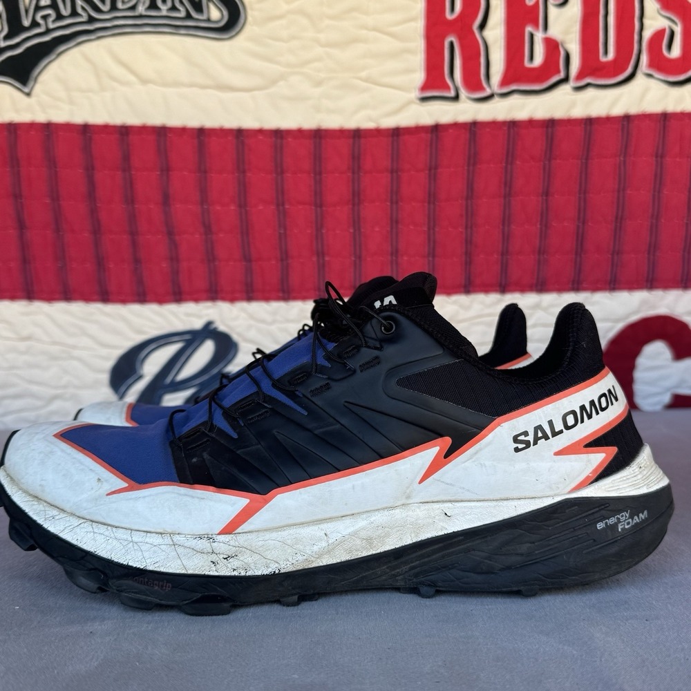 Size 12 - Salomon Thundercross Surf The Web Black‎ Trail-Running Shoe Mens